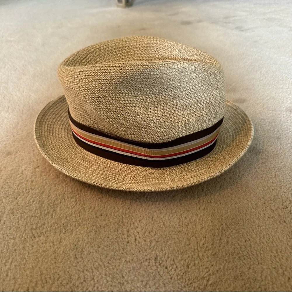 Bailey of Hollywood Salem Braided Toyo Straw Fedora Hat